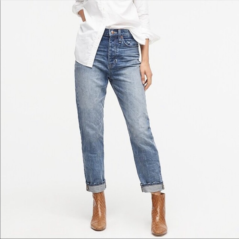 J. Crew Point Sur High Rise Slouchy Boyfriend Jean